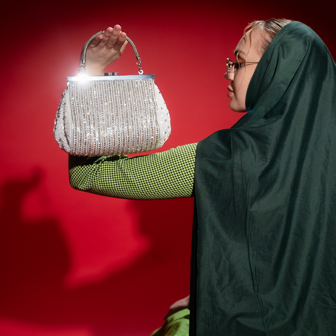 Pearl Whisper Evening Bag