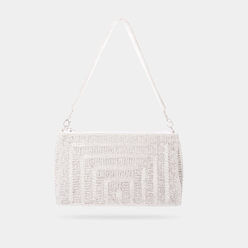 Glimmering Maze Evening Clutch